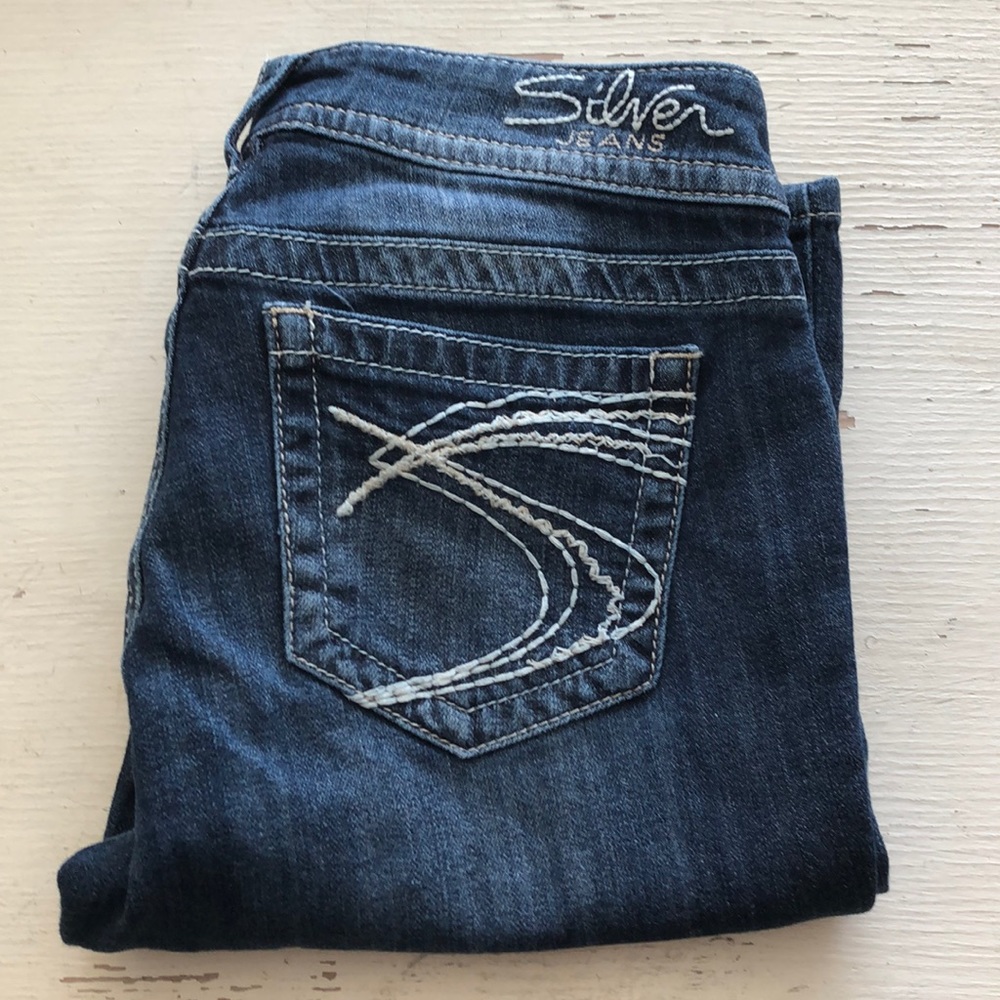 Silver jeans